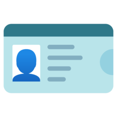 ID card icon